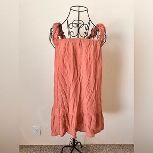 Baby doll pink dress